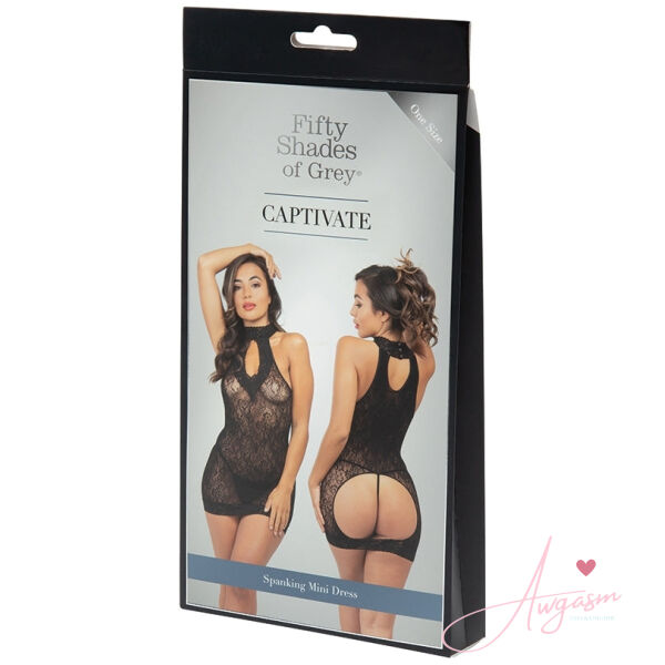 Fifty Shades of Grey Captivate Spanking Mini Dress OS-Boxed - Image 4
