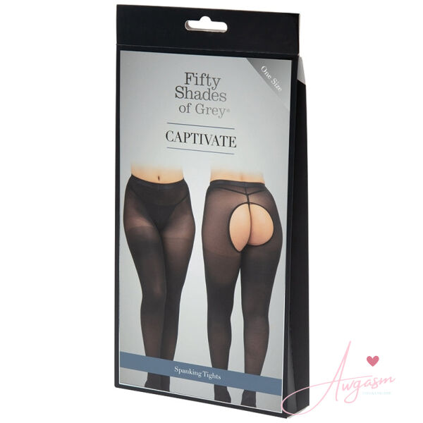 Fifty Shades of Grey Captivate Spanking Tights OS-Boxed - Image 4