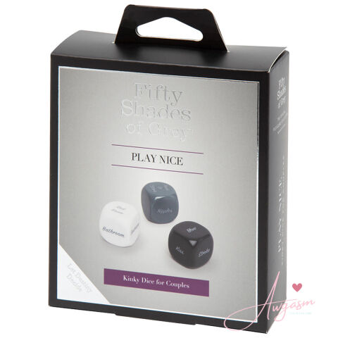 Fifty Shades of Grey Play Nice Role Play Dice