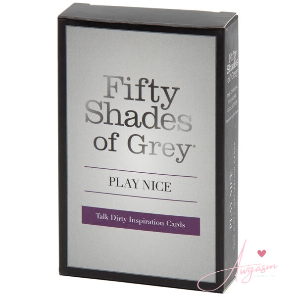 Fifty Shades of Grey Play Nice Talk Dirty Card Game - Image 2