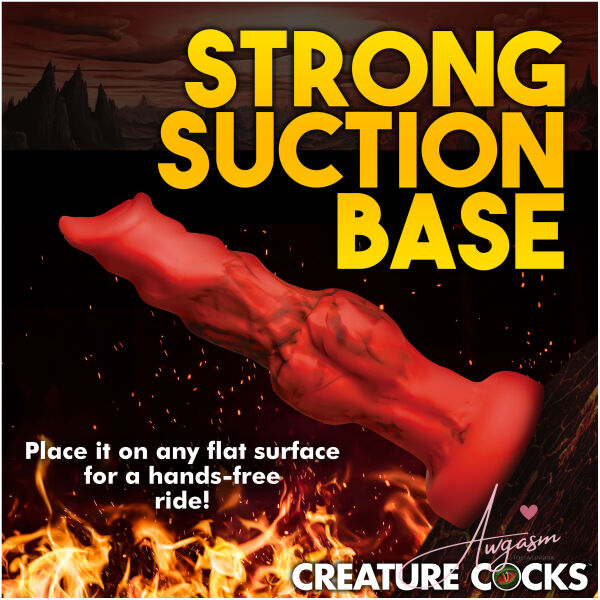 Fire Hound Silicone Dildo - Small - Image 7