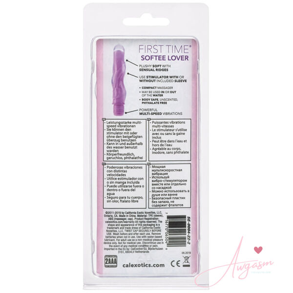 First Time Softee Lover-Purple 5 - Image 3