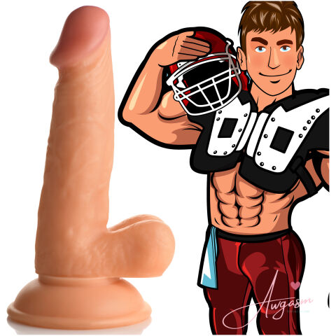 Football Frank 6.75 Inch Dildo