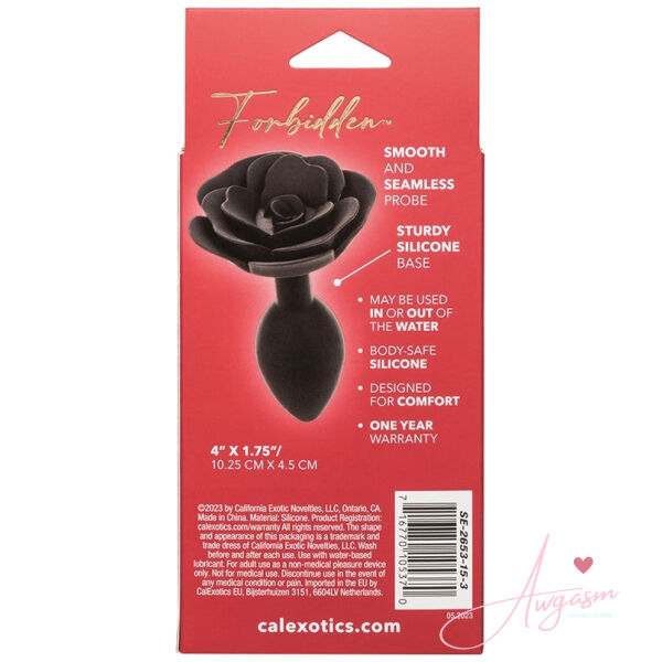 Forbidden Large Rose Anal Plug - Image 4