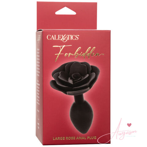 Forbidden Large Rose Anal Plug
