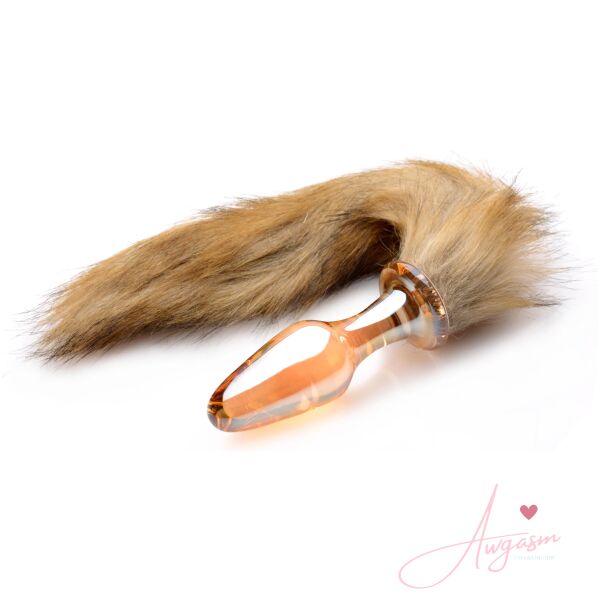 Fox Tail Glass Anal Plug - Image 4