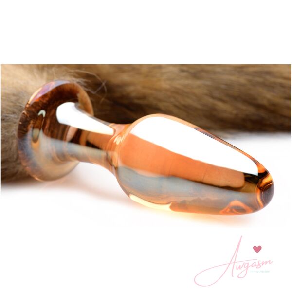 Fox Tail Glass Anal Plug - Image 5