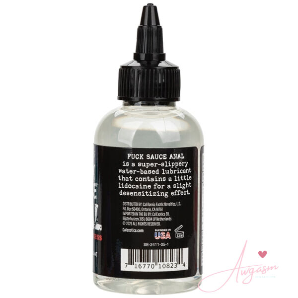 Fuck Sauce Anal Numbing Lubricant 4oz - Image 2