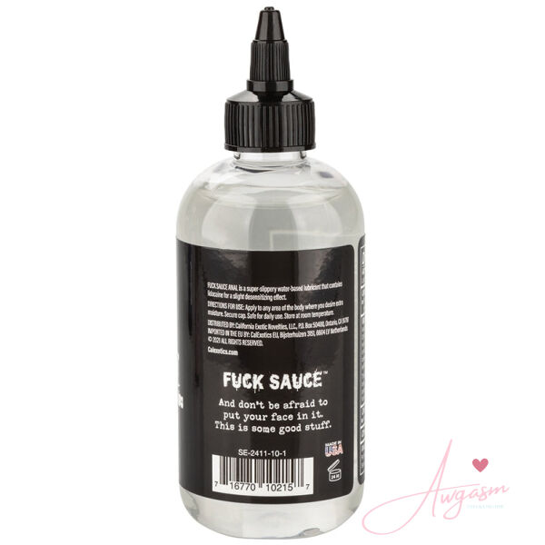 Fuck Sauce Anal Numbing Lubricant 8oz - Image 2