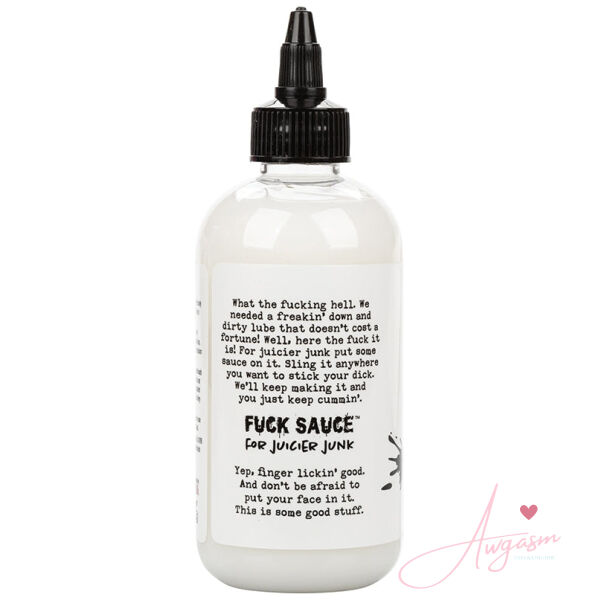 Fuck Sauce Cum Scented Personal Lubricant 8oz - Image 2