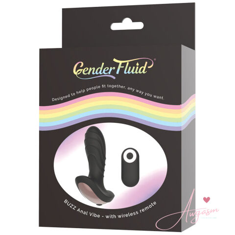 Gender Fluid Buzz Vibe-Black