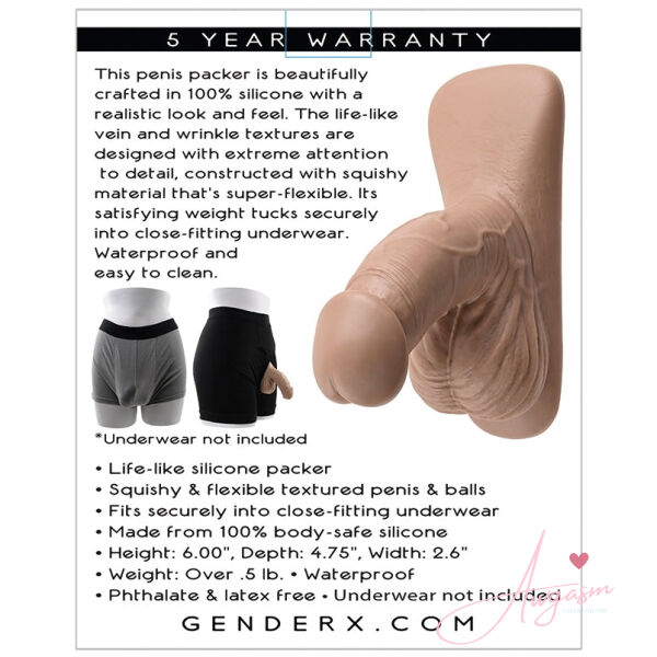 Gender X Silicone Packer Medium 4 - Image 2