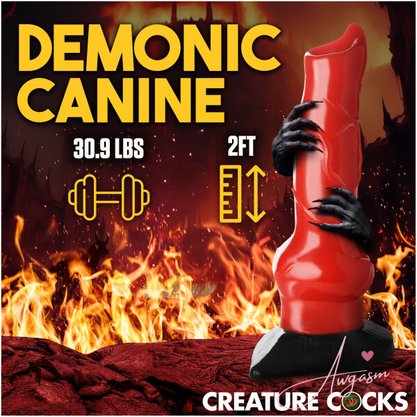 Giant Hell-Hound Canine 2ft Dildo - Image 3