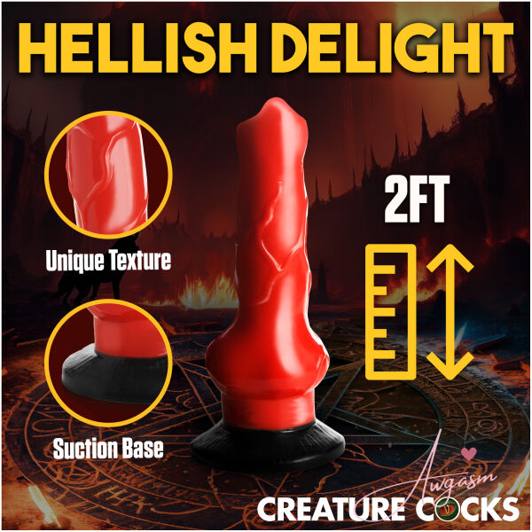 Giant Hell-Hound Canine 2ft Dildo - Image 4