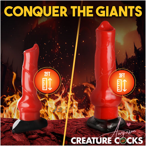 Giant Hell-Hound Canine 2ft Dildo - Image 6