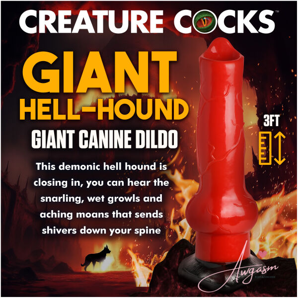 Giant Hell-Hound Canine 3ft Dildo - Image 2