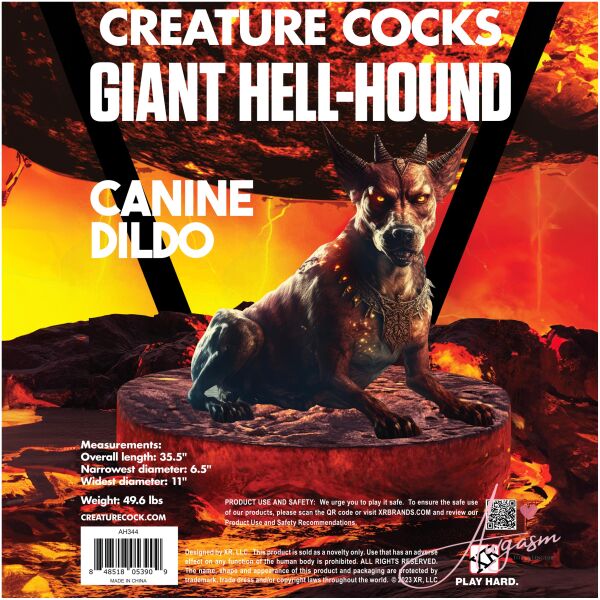 Giant Hell-Hound Canine 3ft Dildo - Image 13