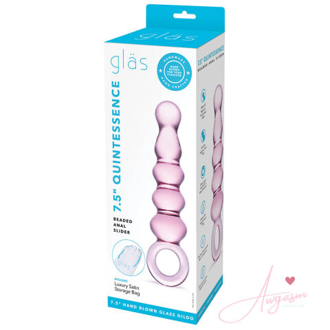 Glas Quintessence Beaded Anal Slider