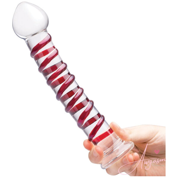 Glass Mr Swirly Dildo 10 - Image 3
