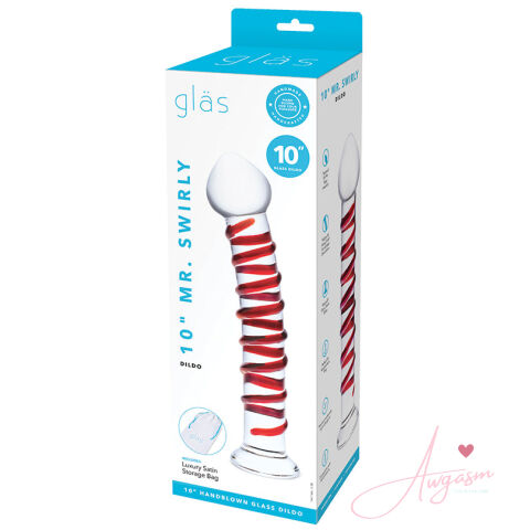 Glass Mr Swirly Dildo 10
