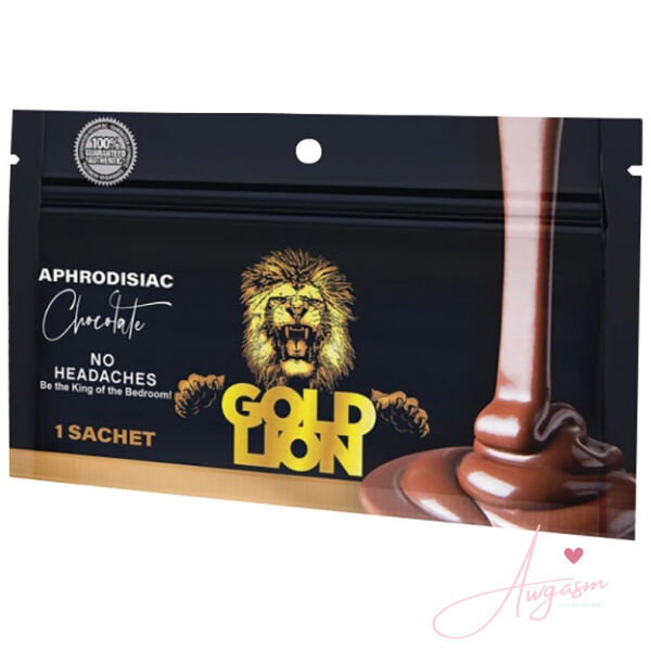 Gold Lion Chocolate Single Pack Display of 24 - Image 2