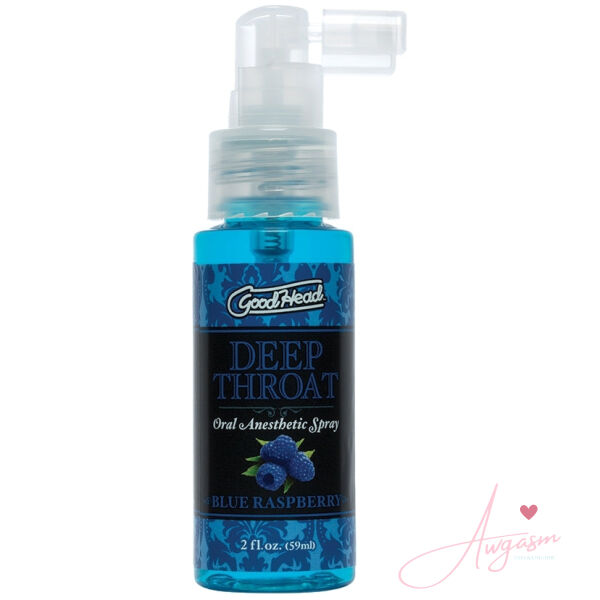 GoodHead Deep Throat Spray-Blue Raspberry - Image 2