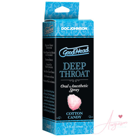 GoodHead Deep Throat Spray-Cotton Candy 2oz