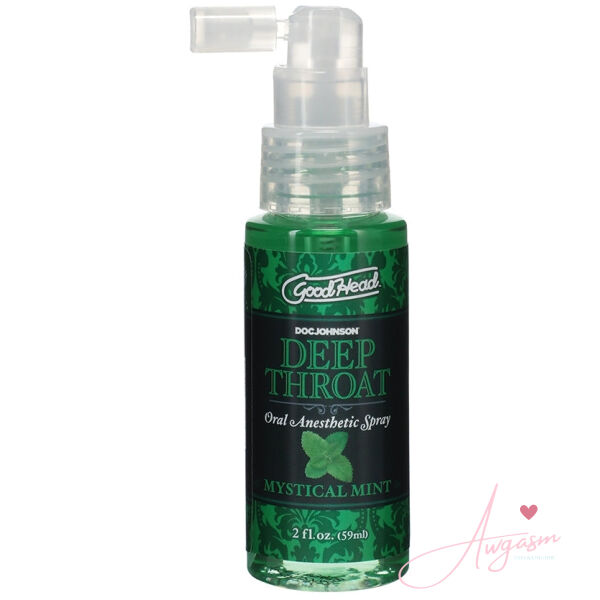 GoodHead Deep Throat Spray-Mystical Mint 2oz - Image 2