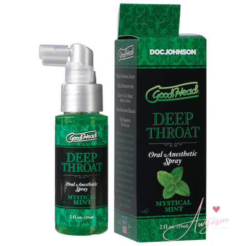 GoodHead Deep Throat Spray-Mystical Mint 2oz