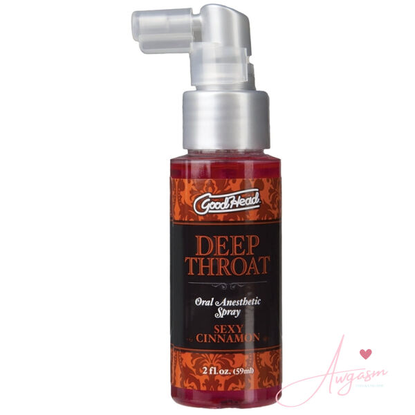 GoodHead Deep Throat Spray-Sexy Cinnamon 2oz - Image 2