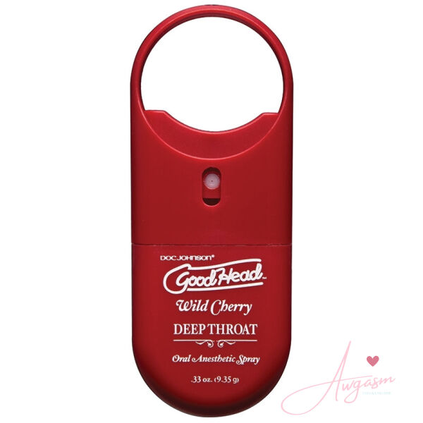 GoodHead Deep Throat Spray To Go-Cherry .33oz - Image 2