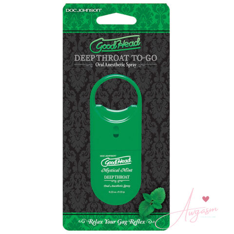 GoodHead Deep Throat Spray To Go-Mint .33oz