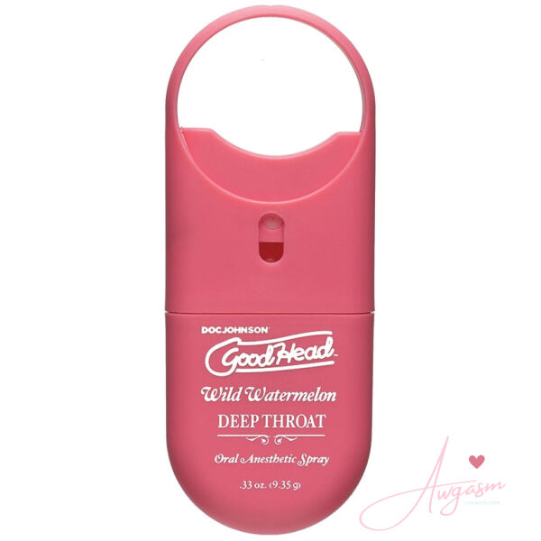 GoodHead Deep Throat Spray To-Go-Wild Watermelon 0.33oz - Image 2