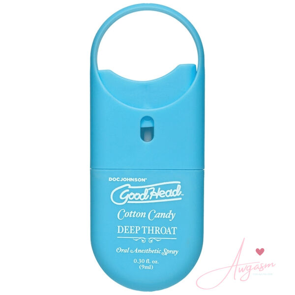 GoodHead Deep Throat Spray ToGo-Cotton Candy 0.30oz - Image 2