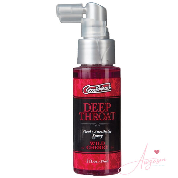 GoodHead Deep Throat Spray-Wild Cherry 2oz - Image 2