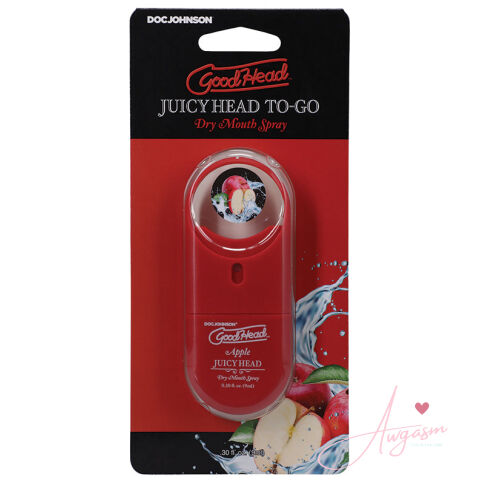 GoodHead Juicy Head Dry Mouth Spray To Go-Apple 0.30oz