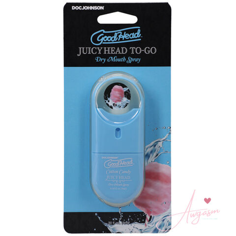 GoodHead Juicy Head Dry Mouth Spray To Go-Cotton Candy 0.30oz