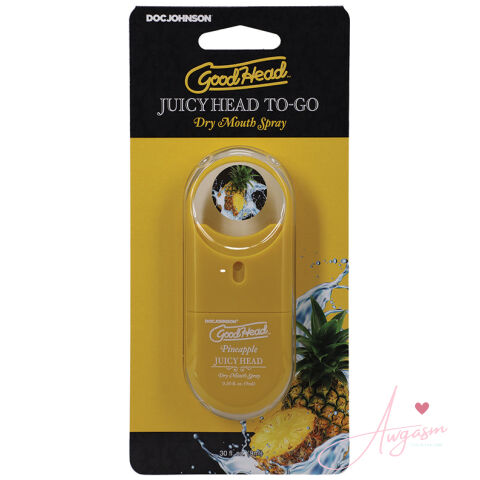 GoodHead Juicy Head Dry Mouth Spray To Go-Pineapple 0.30oz