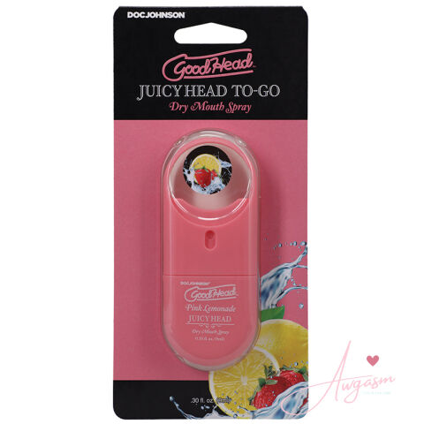 GoodHead Juicy Head Dry Mouth Spray To Go-Pink Lemonade 0.30oz