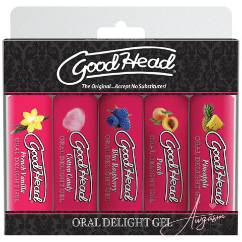 GoodHead Oral Delight Gel-5 Pack 1oz