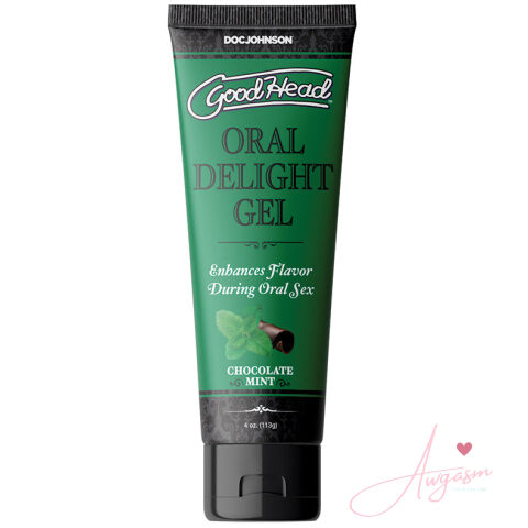 GoodHead Oral Delight Gel-Chocolate Mint 4oz Bulk