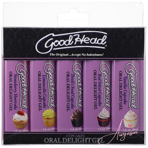 GoodHead Oral Delight Gel-Cupcakes 1oz 5PK