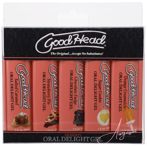 GoodHead Oral Delight Gel-Desserts 1oz 5PK