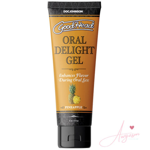GoodHead Oral Delight Gel-Pineapple 4oz Bulk