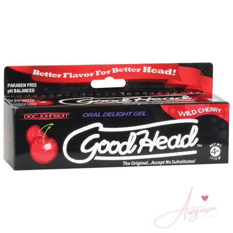 GoodHead Oral Delight Gel-Wild Cherry 4oz