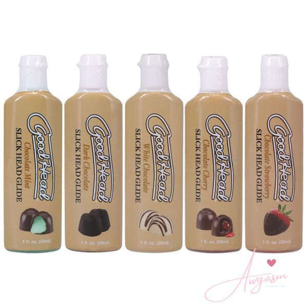 GoodHead Slick Head Glide-Chocolate 1oz 5Pk - Image 2