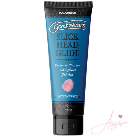 GoodHead Slick Head Glide-Cotton Candy 4oz Bulk