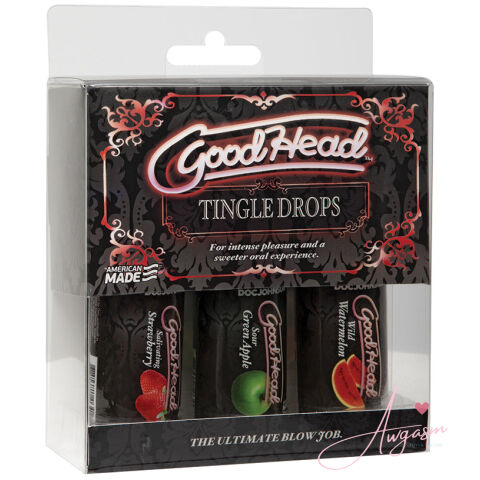 GoodHead Tingle Drops 3 Pack 1oz