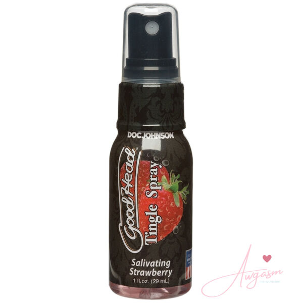 GoodHead Tingle Spray-Salivating Strawberry 1oz - Image 2