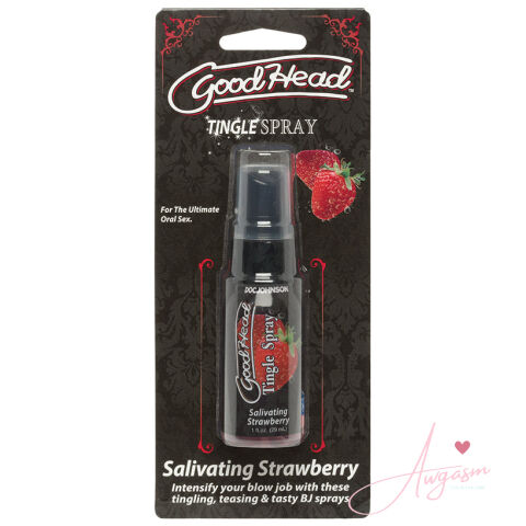 GoodHead Tingle Spray-Salivating Strawberry 1oz
